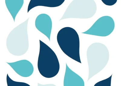 motif goutte d'eau