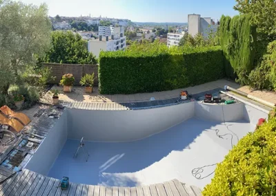dépannage piscine pvc armé